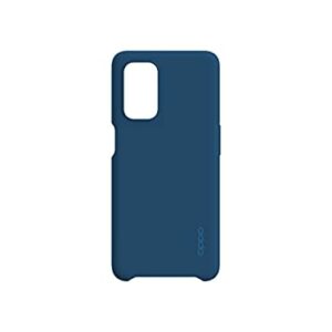 OPPO - Coque en Silicone pour Smartphone OPPO A74 et A54, Protection Téléphone Portable, Revêtement Souple, Anti-Choc et Anti-Secousse, Prise en Main Confortable, Matériau Résistant, Bleu