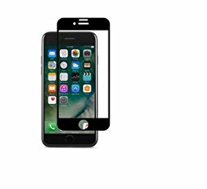 Moshi Protection Protection d'écran iPhone 7 1pièce (s) – Films de Protection d'écran (Clear Screen Protector, Apple iPhone 7, résistant aux Rayures, Noir, Transparent, 1 PC (s))