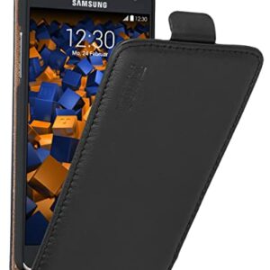 Mumbi 464 Coque de protection pour smartphone Galaxy A5 - Rabat - Noir noir