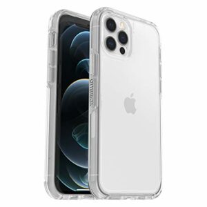 OtterBox pour Apple iPhone 12/iPhone 12 Pro, coque antichoc élégante et transparente, Série Symmetry Clear - Livré sans emballage