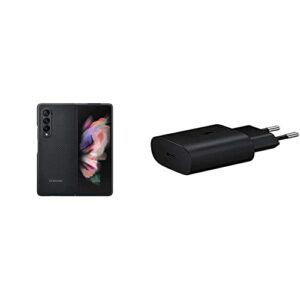 Samsung EF-XF926 Coque de Protection pour téléphones Portables 19,3 cm (7.6") Housse Noir & Chargeur Secteur Rapide 25W, Port USB Type C (sans câble)