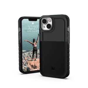 [U] by UAG Designed for iPhone 13 Case [6.1-inch Screen] Dip Slim Lightweight Stylish Trendy Translucent Shock Absorbing PC TPU Modern Protective Phone Cover, Black