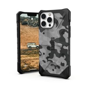 Urban Armor Gear Pathfinder Case Compatible avec Apple iPhone 13 Pro Max [Recharge sans Fil Compatible, Protection Contre Les Chutes aux Normes Militaires, Pare-Chocs Ultra-Mince] Midnight Camo