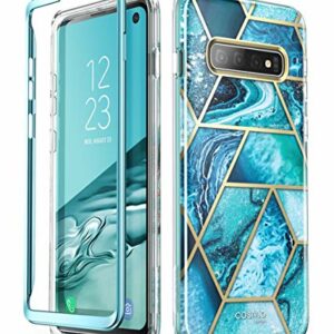 i-Blason Coque pour Samsung Galaxy S10, [Cosmo] - Coque de Protection à Paillettes sans Protection d'écran intégrée pour Galaxy S10 (Version 2019) (océan) - 6,1"