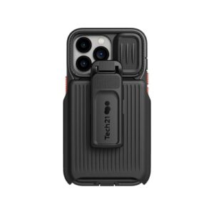 tech21 Evo Max pour iPhone Pro – Coque Ultra protectrice et Robuste avec Protection Multi-Chutes de 6,1 m Gris Foncé