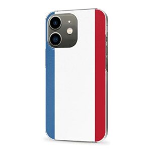 Cellular Phone Case Coque de Protection pour iPhone 12, fabriqué en matériau PC Robuste et Durable, étui pour téléphone avec Drapeau de la Crimea
