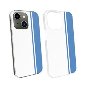 Cellular Phone Case Coque de Protection pour iPhone 13, fabriqué en matériau PC Robuste et Durable, étui pour téléphone avec Drapeau Altai