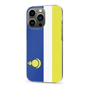Cellular Phone Case Coque de Protection pour iPhone 12 Pro, fabriqué en matériau PC Robuste et Durable, étui pour téléphone avec Drapeau de la République de Buriae