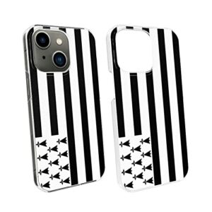 Cellular Phone Case Coque de Protection pour iPhone 13, fabriqué en matériau PC Robuste et Durable Coque de Protection pour téléphone avec Le Drapeau du Royaume-Uni