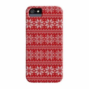 Case-Mate Barely There Etui de Protection pour iPhone 5/5S Motif Flocons de Noël‎