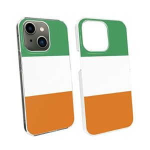 Cellular Phone Case Coque de Protection pour iPhone 13, fabriqué en matériau PC Robuste et Durable, étui pour téléphone avec Drapeau de la Côte D'Ivoire