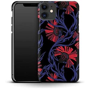 Coque de Protection Premium Midnight Floral pour Apple iPhone 11