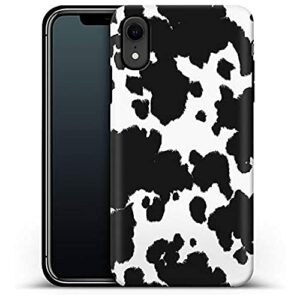 Coque de Protection Premium pour Apple iPhone XR Motif Vache