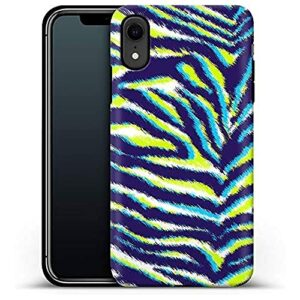 Coque de Protection Premium pour iPhone XR Motif Tropical Cheetah