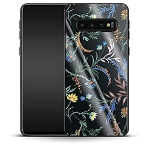Coque de Protection de Luxe pour Samsung Galaxy S10 Motif Floral