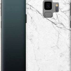 Coque de Protection pour Smartphone Samsung Galaxy S9 Blanc marbré