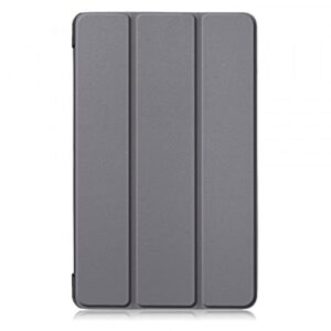 Cover-Discount MediaPad M6 8.4 Étui de Protection Intelligent en Cuir Tri-Fold Gris