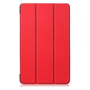 Cover-Discount MediaPad M6 8.4 Étui de Protection en Cuir Tri-Fold Smart Rouge