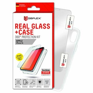 Displex Real Glass Lot de 1 Film de Protection d'écran Anti-Rayures pour Apple iPhone XR Transparent