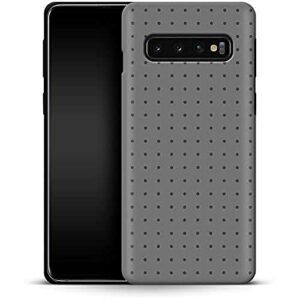 Dot Grid Coque de Protection pour Samsung Galaxy S10 Gris