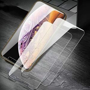Film de protection d'écran en verre blindé pour iPhone 13 Pro, [1 pièce] Dureté 9H, anti-rayures, sans bulles, facile à installer