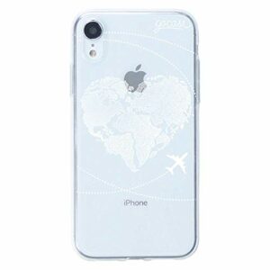 Gocase Royal Rose Coque de Protection pour iPhone 6 Plus/6S Plus en Silicone Transparent avec Impression Motif cœurs flottants