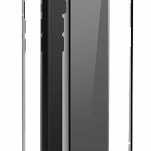 Hama Black Rock Coque de protection "360° Glass" (pour Apple iPhone 11 Pro, protection parfaite, design mince, en plastique, Cover 360°) Argent