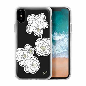 LAUT Coque de protection pour iPhone X Motif Pop Mono Blooms