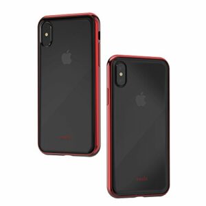 Moshi Etui de Protection pour iPhone X Rouge Cramoisi