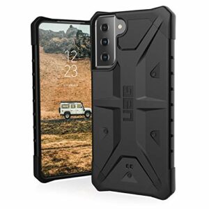 Urban Armor Gear Pathfinder Case Samsung Galaxy S21+ 5G (6,7") Etui de Protection (Compatible Recharge sans Fil, Housse Conforme aux Normes Militaires, Pare-Chocs Ultra Fin) - Noir