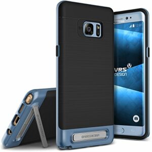 VRS Design Coque pour Galaxy Note 7 [High Pro Shield] [Bleu Corail] – [Protection de qualité Militaire] [Béquille] pour Samsung Note 7