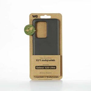 WE Coque de Protection Biodegradable Samsung S20 Ultra Noir: 100% biodégradable et compostable Semi-Rigide