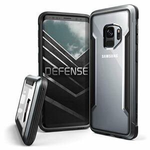 X-Doria Boîtier de Protection en Aluminium pour Samsung Galaxy S9 Noir