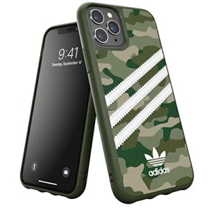 adidas Étui Originals Compatible avec iPhone 11 Pro, Coque de Protection pour téléphone imprimé - Vert Camouflage