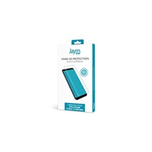 JAYM - Verre de Protection Premium pour Apple iPhone XS Max - Apple iPhone 11 Pro Max - Plat 2.5D - Renforcé 9H Ultra Résistant - Qualité supérieure Asahi