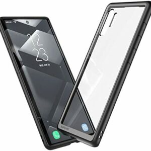 SUPCASE Coque pour Galaxy Note 10+ Plus [série Unicorn Beetle], Coque de Protection Hybride de qualité supérieure Version 2019 (Noir)
