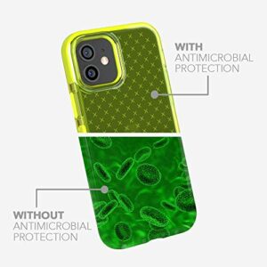 tech21 Evo Check Coque de téléphone antimicrobienne pour Apple iPhone 12 et 12 Pro 5G avec Protection Contre Les Chutes de 3,6 m