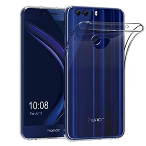 Coque de Protection pour Huawei Honor 8 - Coque arrière en TPU Souple - Anti-Chocs - Anti-Rayures - Ultra Fine - Noir