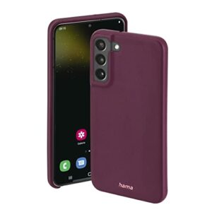 Hama Étui de Protection en Cuir synthétique pour Samsung Galaxy S22+ (5G) - Protection Contre Les Chocs, Les Rayures et la saleté - Bordeaux