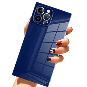 Mignon Protection de lentille de caméra complète et Coins renforcés électroplaqués Antichoc Edge Bumper Case Compatible avec iPhone XBlue