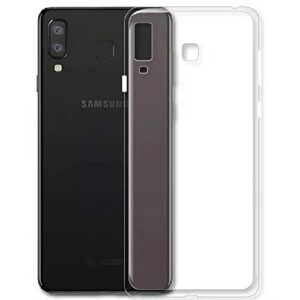 Coque Compatible avec Samsung Galaxy A9 Star - Transparente - Coque de Protection en Silicone TPU Souple - Anti-Rayures et Anti-Chocs - Transparente